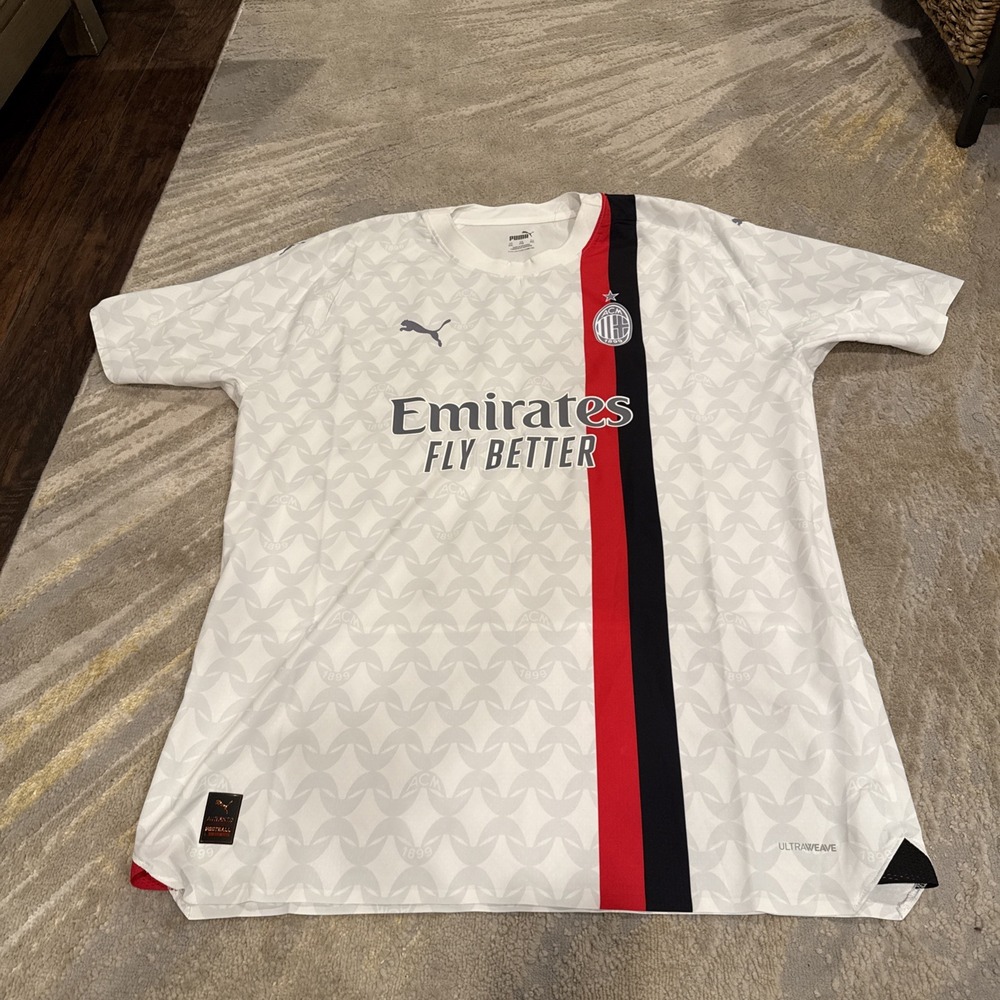 PUMA ACM AWAY AUTHENTIC JERSEY NWOT Size XXL Ultraweave